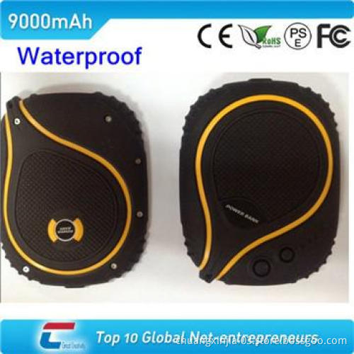 Waterproof mobile power bank for iphone with SOS function